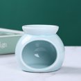 thumbnail image 7 of KGJQ Essential Oil Burner Small Ceramic Tealight Candle Holder Scented Wax Melt Warmer Desk Aromatherapy Diffuser for Home Fragrance Decor, 7 of 7