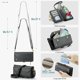thumbnail image 3 of funda billetera para Samsung Galaxy A71 con Protección RFID, Ranuras para Tarjetas, Pata de Cabra, Correa Desmontable-Funda para teléfono tipo Bandolera con Tapa de Cuero PU a prueba, 3 of 9