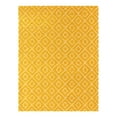 thumbnail image 3 of Unique Loom Trellis Shag Collection Area Rug - Ruth (10' 8" x 14' Rectangle Yellow/Ivory), 3 of 9