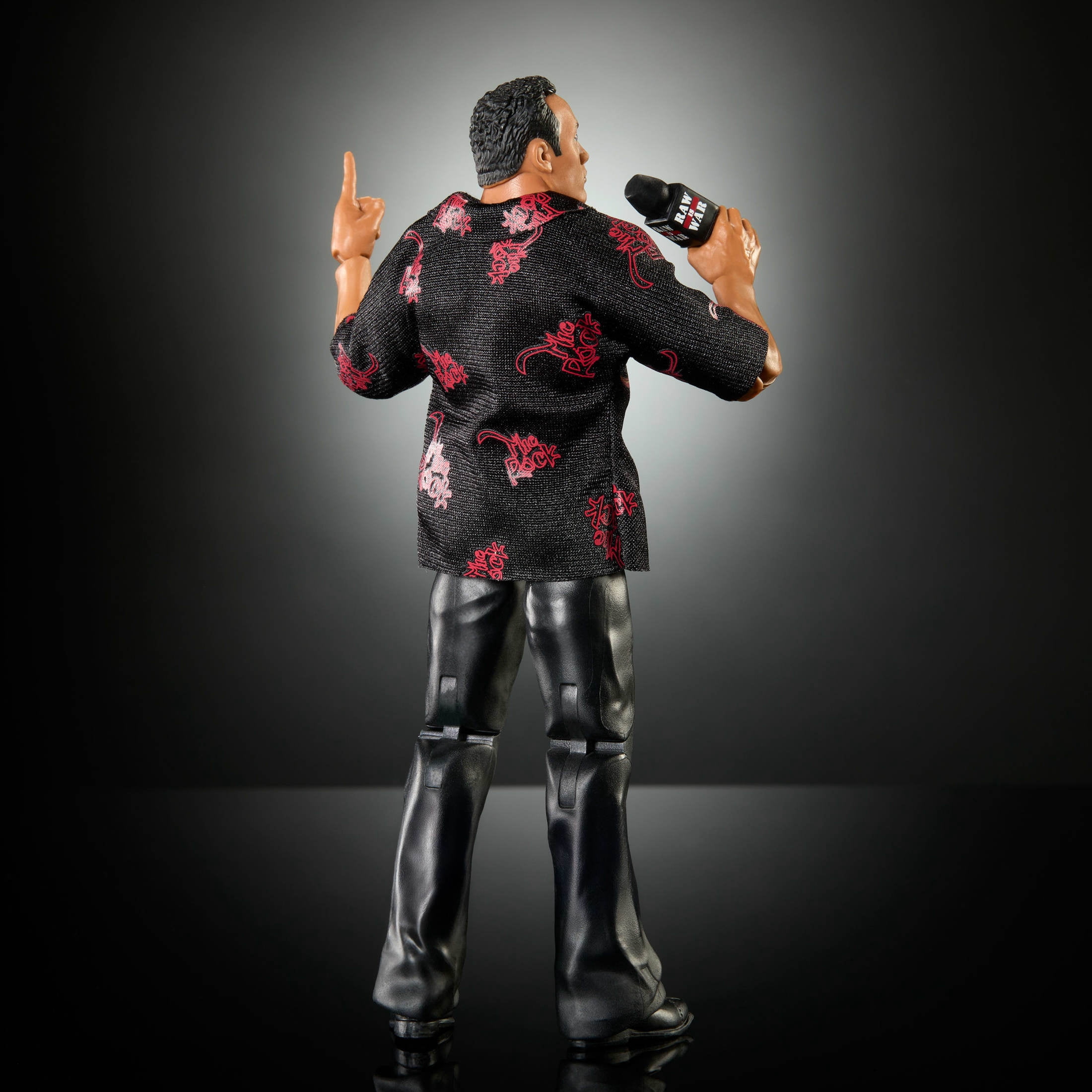 WWE Monday Night War Elite Collection The Rock Action Figure & Accessories 6-inch Set