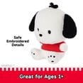 thumbnail image 5 of GUND Sanrio Pochacco Plush, Puppy Stuffed Animal for Ages 1 and Up, White/Red, 6”, 5 of 7