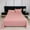 Pink, variant on Under $5 Clearance! InsCrazy Bed Sheet, 100% Cotton Household Solid Color, Soft and breathable Bed Sheet Piece 66 x 96"