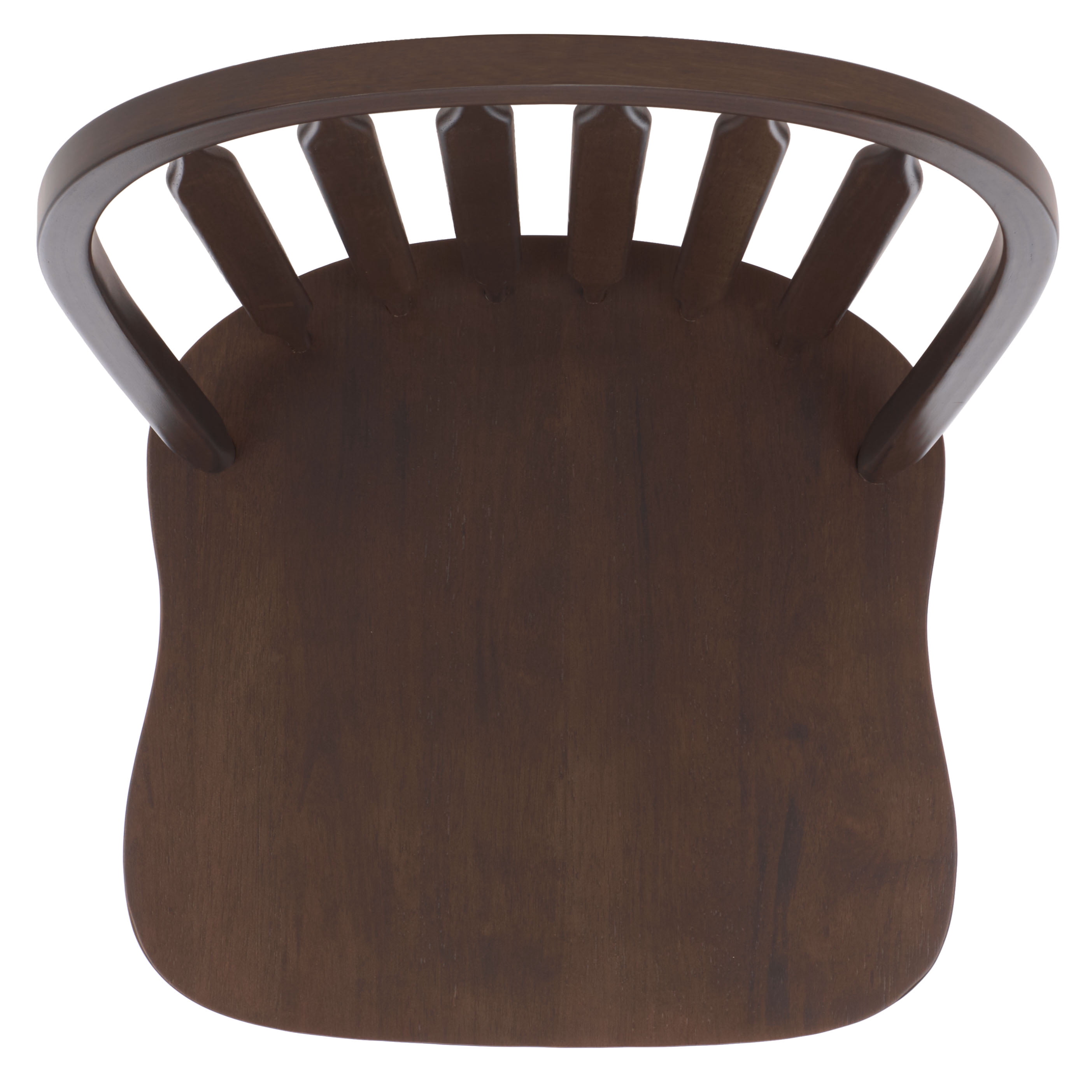 Safavieh Fazel Wood Dining Chairs, Dark Walnut (Set of 2)