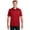 True Red, variant on Sport-Tek Men's Short Sleeve Contrast Stitch Micropique Sport-Wick Polo - ST659