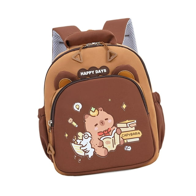 Mochila para niños Bolsa de escuela infantil ligera para niños universitarios de la escuela primaria para niñas C