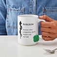 thumbnail image 4 of CafePress - Surgeon Because... Large Mug - 15 oz Ceramic Large White Novelty Mug, 4 of 6