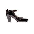 thumbnail image 2 of ZAPATILLAS TACONES VESTIR LEON MUJER DAMA NEGRO CHAROL 9758 Leon 9758-, 2 of 3