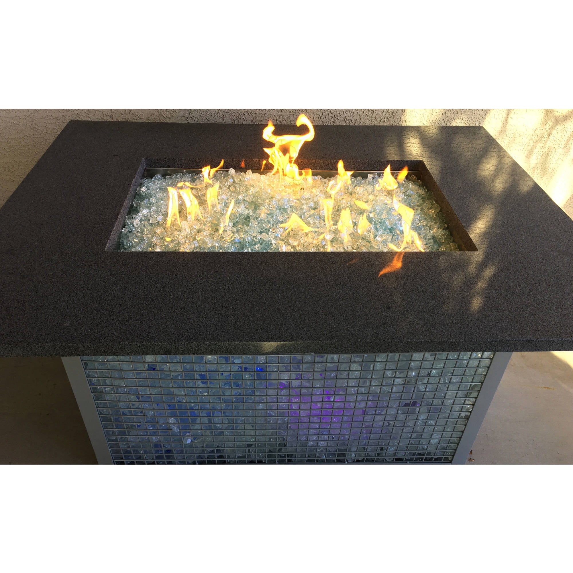 Element Aquamarine 1 2 Large Fire Pit Glass Com