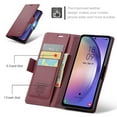 thumbnail image 3 of CaseMe Leather For Samsung Galaxy A54 5G Wallet Case with RFID Blocking, For Samsung Galaxy A54 5G Case Wallet for Women Men Card Holder Magnetic Clasp Kickstand Folio Case,Wine Red, 3 of 11