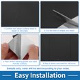thumbnail image 6 of Unique Bargains Self Adhesive Leather Repair Patch Strong Stickiness Leather Repair Tape Leather 1 Pcs Black 17" x 79", 6 of 6