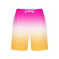 thumbnail image 4 of Kvture Women's Hiking Shorts Quick Dry Lightweight Gradient Summer Golf Casul Workout Athletic Short with Pockets Watermelon Red S, 4 of 5