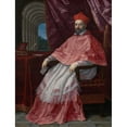 thumbnail image 2 of Guido Reni 15x18 Black Ornate Wood Framed Double Matted Museum Art Print Titled - Cardinal Roberto Ubaldini, (1581-1635), Papal Tied to Bologna (1627), 2 of 5
