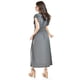 thumbnail image 3 of Vestido largo manga volantes Roman Fashion /Juvenil, 9940-SO (Gris) gris M, 3 of 5