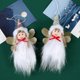 thumbnail image 3 of Falda de ángel de peluche con colgante para árbol de Navidad, adorno colgante para muñeca, 3 of 5