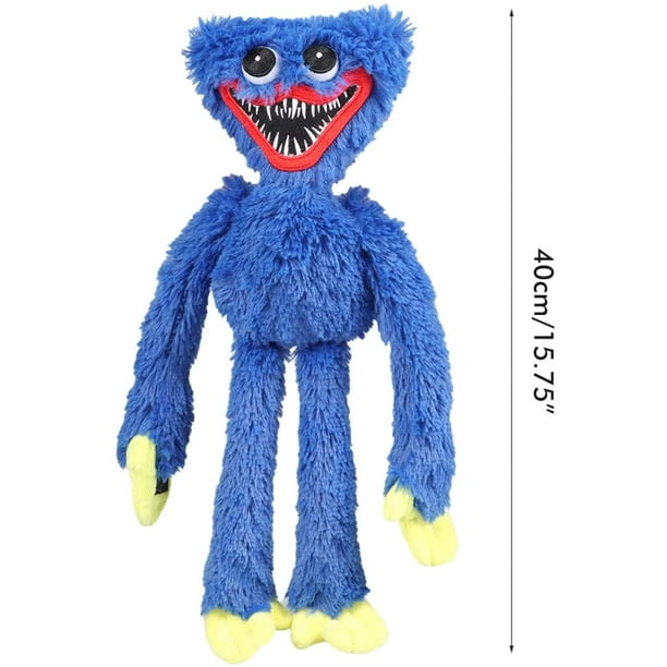 Zhengbos Poppy Playtime Huggy Wuggys Plush Toy Monster Horror Stuffed Doll Blue Scary And Funny Plush Doll Character Plushie Doll Toy Gift For Game Fa