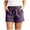 Purple, variant on vigerkar Women's Linen Shorts Casual Summer Shorts High Waisted Comfy Pull On Shorts with Pockets Purple, XXL