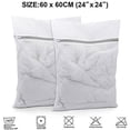 thumbnail image 5 of Delicate Laundry Bag, Mesh Lingerie Laundry Bag, Large Laundry Wash Bags for Travel, Heavy Duty, Washing Machine,4 Pcs, 5 of 5