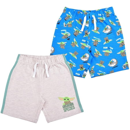 

Baby Yoda Boys 2 Pack Shorts Infant