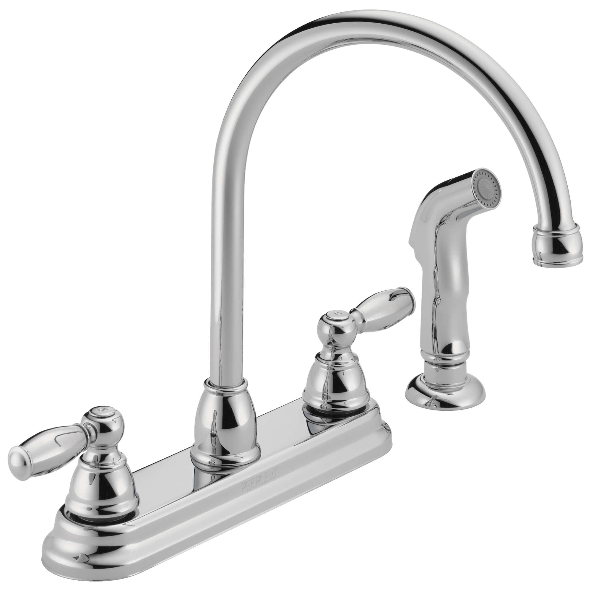 Claymore Two Handle Kitchen Faucet In Chrome P299575lf Walmart