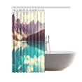 thumbnail image 2 of Cortina de ducha ABPHQTO paisaje de parque nacional Moraine Lake 160x180 cm, 2 of 3