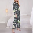 thumbnail image 5 of Wukai Gamers Print Women's Pajama Set - Soft Long Sleeve Sleepwear for Comfort and Style-Small, 5 of 9