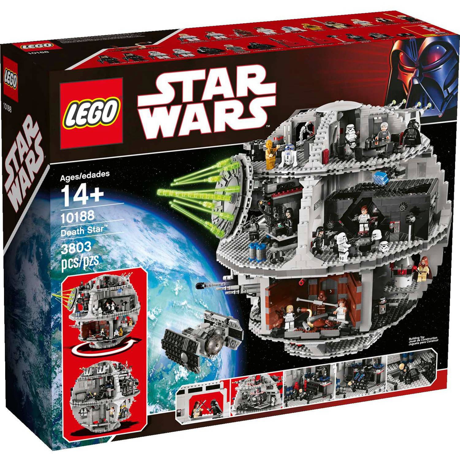 LEGO Star Wars Death Star (10188) by manufacturer) Walmart.com