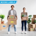 thumbnail image 6 of Uxcell Rectangular Color Coding Labels, 500 Pcs 3 x 5 Inch Rectangle Labels Sticker Self-Adhesive Name Tags, Fluorescent Blue, 6 of 7