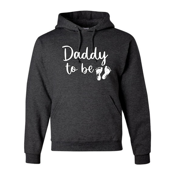 Wild Bobby, Daddy to Be Pregnancy Reveal Gift Parents to Be, Pop Culture, Unisex Graphic Hoodie Sweatshirt, Heather Black, XX-Large