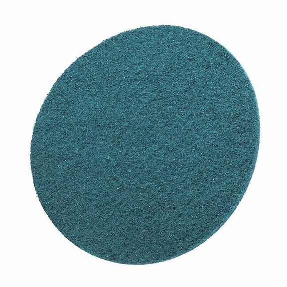Hook-and-Loop Surface Conditioning Disc, 7" Dia, No Hole, Aluminum Oxide, Not Applicable Grit