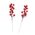 thumbnail image 3 of Paquete de 200 Tallos de Bayas Rojas de Navidad Artificiales de 8 Pulgadas para Adornos de árboles de Navidad, Guirnalda de Navidad DIY, Decoración de Vacaciones Y Hogar, 3 of 5