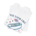 thumbnail image 2 of Retro You Look Like the 4th of July , Make Me Want a Hotdog Real Bad Tee, 2 of 4