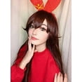 thumbnail image 6 of JXW Wig for Venti Cosplay Costume 2 Tone Anime Braided Hair Wigs with Braids Ponytails Bangs, 6 of 7