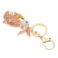 thumbnail image 4 of Bunny Keyring, Delicate  Decoration High Hardness Vibrant Colors  Keychain Wear Resistant  For Wallet Handbag White,Pink,Champagne, 4 of 8
