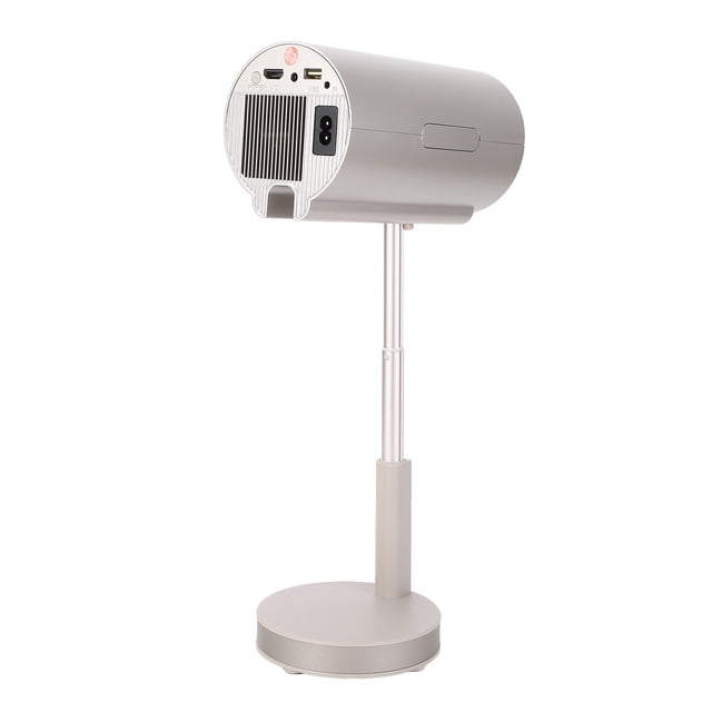 Mini Projector, 1080P Outdoor Smart Portable Movie Projector with 2.4G and 5G Dual Band, 1200LM, Electronic Trapezoidal Correction, 120 Inch Screen, for