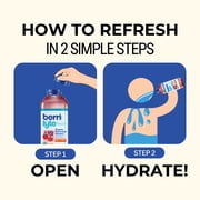 Berri Lyte Organic Electrolyte Hydration Solution Drink, Strawberry, 1 Liter Bottle