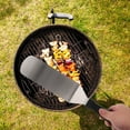 thumbnail image 2 of 2pcs Barbecue Griddle Scraper Professional Cooking Spatula Non-stick Barbecue Spatula, 2 of 8