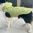 thumbnail image 1 of Chubasquero reflectante para perros grandes, impermeable, resistente al viento y con capucha, 1 of 6