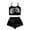 Halloween-22Black591, variant on MEZZALL Women Skeleton Print Cami Shorts Pajama Sets, Spaghetti Strap Crop Tank Tops With Bottoms, Halloween Graphic 2 Piece O-Neck Loungewear Sleepwear