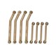 thumbnail image 3 of 8pcs Brass High Clearance Chassis Link Set Link Rod Linkage For Axial Ax24 1/24 Rc Crawler Car Upgr, 3 of 5