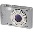 thumbnail image 3 of Minolta MND20 44 MP / 2.7K Ultra HD Digital Camera (Silver) + 32GB Memory Card + 12" Tripod + Memory Card Wallet + More Bundle, 3 of 6