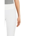 thumbnail image 2 of Time And Tru Women's High Rise Ankle Knit Leggings, 27" Inseam, Available in 2-Pack, 2 of 5
