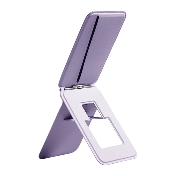 7829 Magnetic Phones Stand Holder With Card Slot Foldable for Hands Easy Video Call