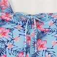 thumbnail image 6 of Wancir 3pcs Set Women Bikini with Cover Up Swimsuit Floral Print Bottom Knotted Front Top High Waisted Swimwear, 6 of 9