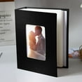 thumbnail image 4 of Getwin Desktop Dress Up,,Small 4X6 Photo Album Cover with Front Window Portable Picture Book for Travel Wedding Memories Organizer, 4 of 5