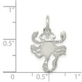 thumbnail image 5 of Auriga Fine Jewelry 925 Sterling Silver Scorpion Charm Pendant for Women (L - 18mm, W - 14mm), 5 of 6