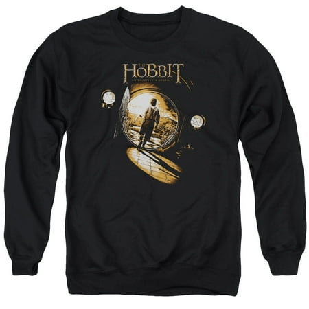 The Hobbit Desolation of Smaug Movie Hobbit Hole Adult Crewneck Sweatshirt