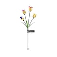 thumbnail image 2 of Solar Outdoor Butterfly Ball Swaying Lights - Waterproof Garden Yard Landscape Decor, Automatic Dusk to Dawn, Easy Install, Pathway and Patio Lighting Yellow, 2 of 6