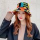 thumbnail image 4 of Cozy Bucket Hat 56-58cm Se Adapta a Mayoría de Los Tamaños de Cabeza Mujeres Hombres Sombrero de Pescador Bloque Colorido Sunnimix Bucket Cap Mujeres Hombres, 4 of 7