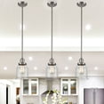 thumbnail image 2 of 201S-OB-G184 Innovations Lighting Canton - 1 Light Stem Hung Mini Pendant In Industrial Style-10 Inches Tall and 6.5 Inches Wide-Oil Rubbed Bronze, 2 of 2