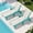 Aruba, variant on SERWALL Textilene Patio Chaise Lounge Chair, 5-Position Adjustable Outdoor Lounger with Rolling Wheels for Pool, Deck, Black